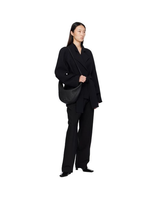 Khaite Black Small Augustina Crossbody Bag