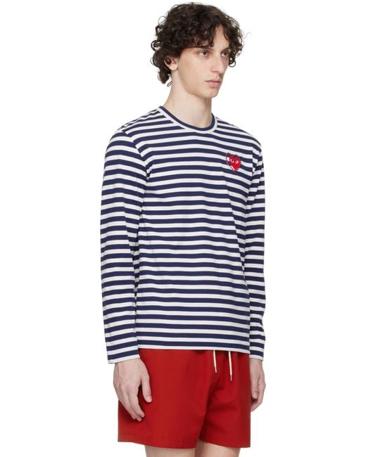COMME DES GARÇONS PLAY Red Metalstone Heart T-Shirt for men