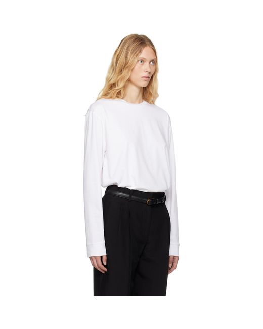 The Row White Ciles R T-Shirt