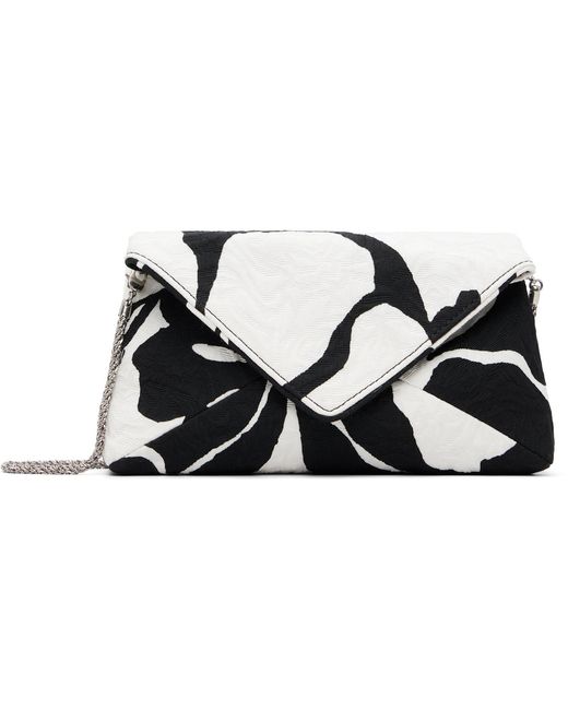Dries Van Noten Black Envelope Large Clutch