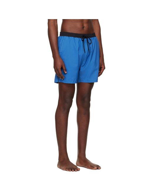 Boss Blue Quick-Dry Swim Shorts for men