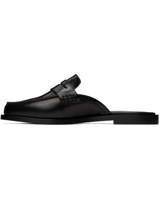 Manolo Blahnik Perritamu Mules in Black | Lyst