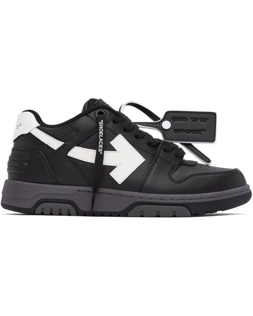 Off-White c/o Virgil Abloh Black Out Of Office Sneakers for men