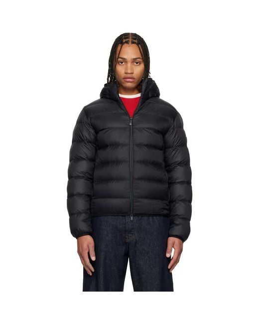 Moncler Black Erdon Short Down Jacket for men