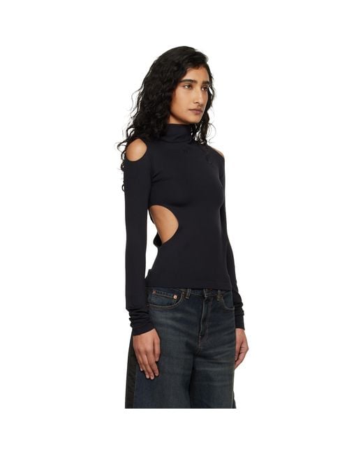 Off-White c/o Virgil Abloh Black Sleek Meteor Top
