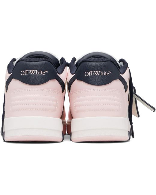 Off-White c/o Virgil Abloh Black 'Out Of Office' Calf Leather Sneakers for men