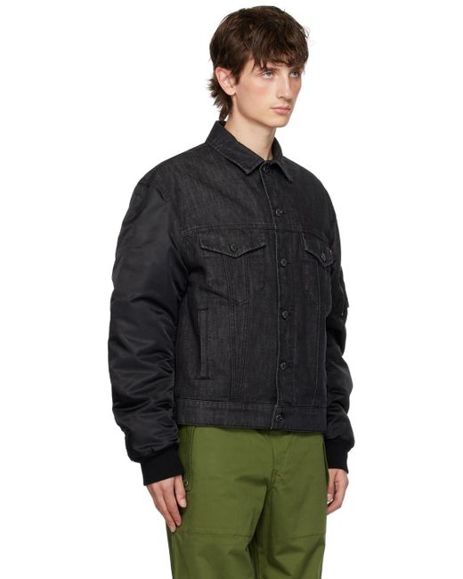 Moschino Black Paneled Jacket