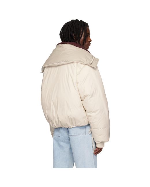 Entire studios Black Off- Kelly Down Jacket for men