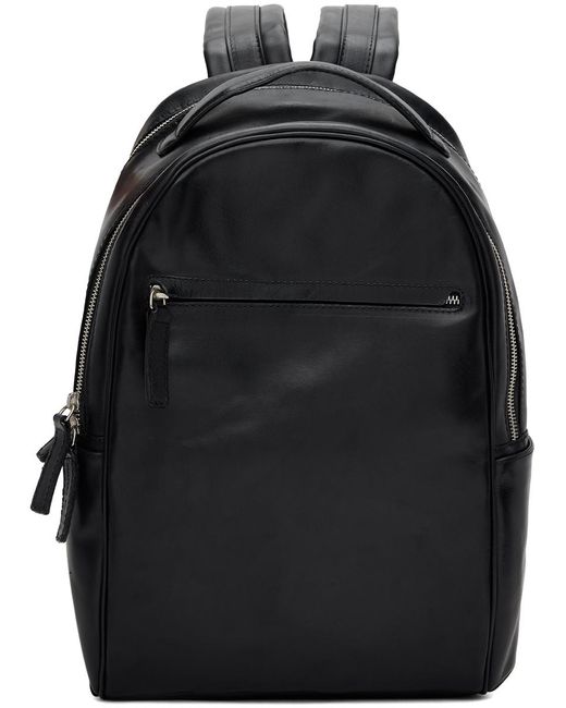 Officine Creative Black Quentin 012 Backpack for men