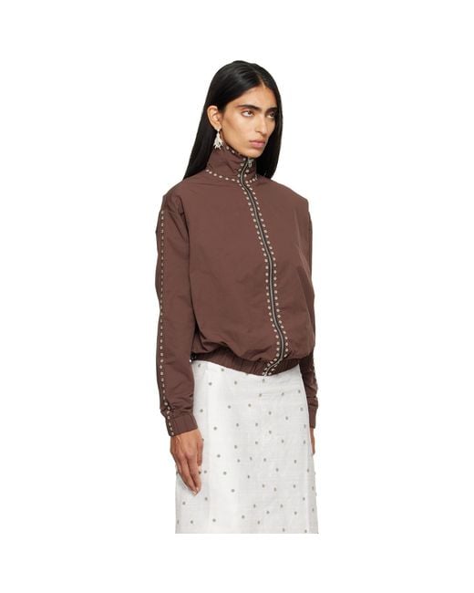 RESCHA Brown Ssense Exclusive Khel Jacket