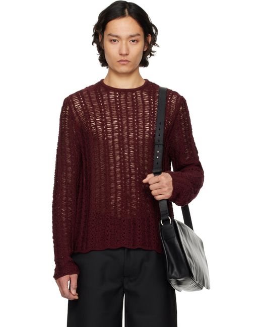 Pull Yorgos Bourgogne Séfr pour homme en coloris Red