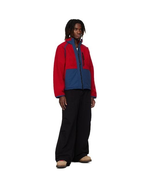 Canada Goose Red Westport Fleece Jacket for men