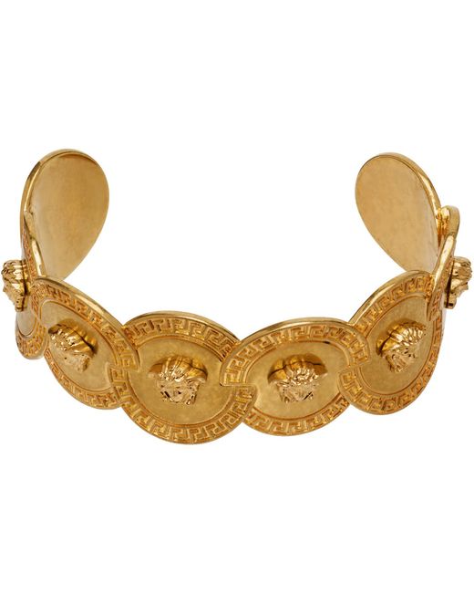 Versace Black Tribute Cuff Bracelet