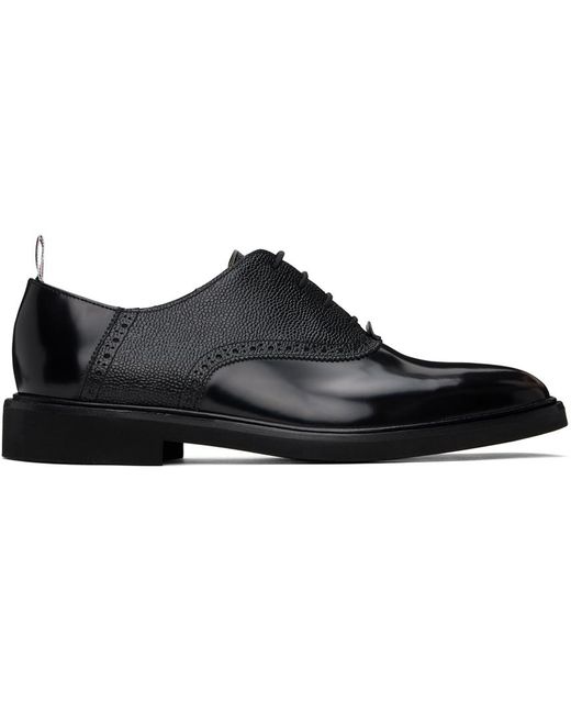 Thom e chaussures oxford noires à panneaux Thom Browne pour homme en coloris Black