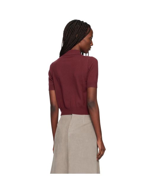 arch4 Red Ssense Exclusive Caitlin Polo