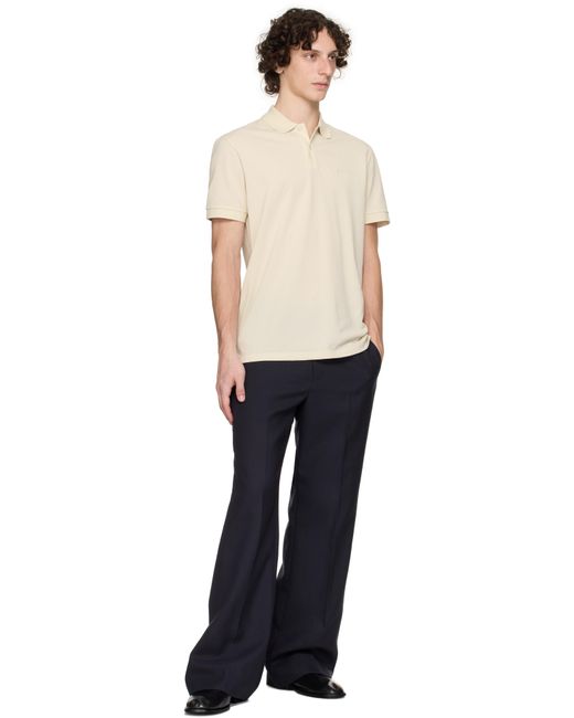 Polo Pallas En Piqué De Coton À Logo Boss pour homme en coloris Black