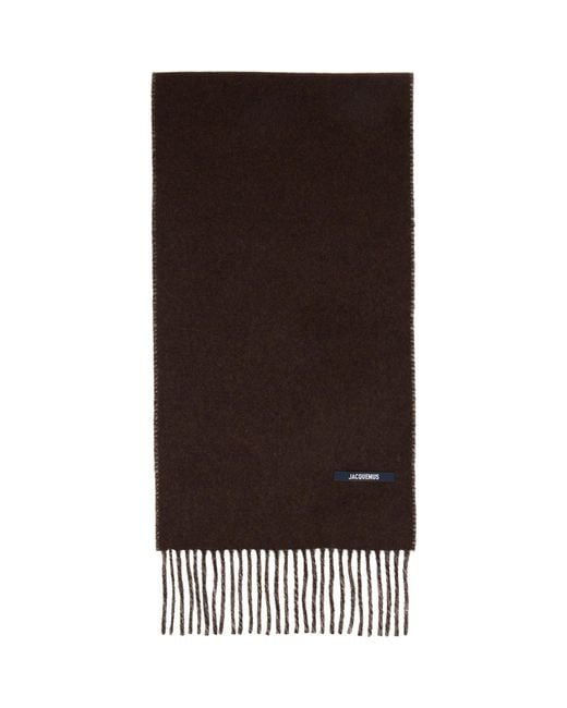 Jacquemus Black 'The Scarf for men