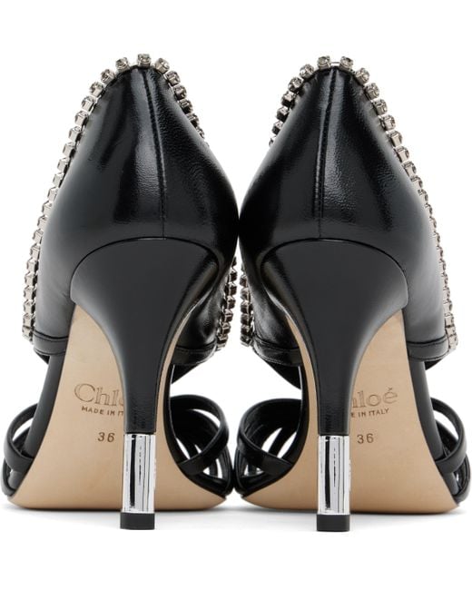Chloé Black Heeled Shoes Leonie