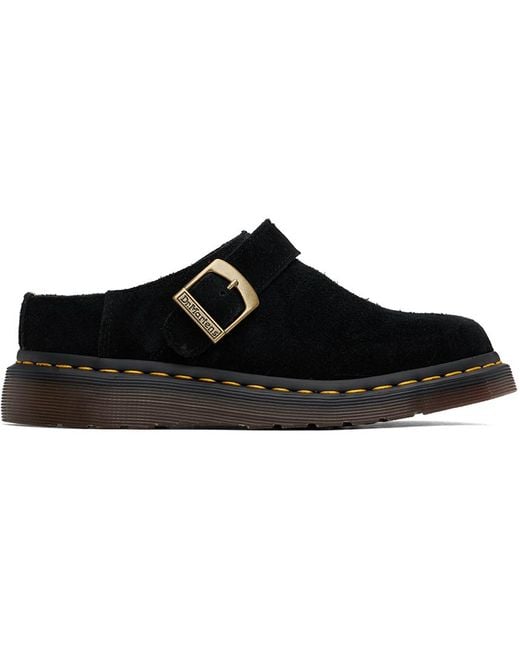 Dr. Martens Black Isham Mules for men