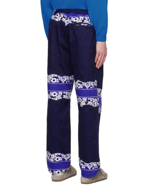 Noma T.D Blue Easy Trousers for men