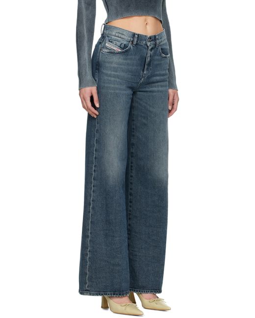 DIESEL Black Flare 1978 D-Akemi 007Y7 Jeans