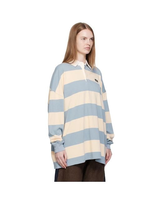 Ksubi Multicolor Rugged Rugby Jersey Polo