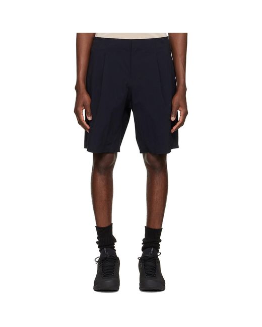 Veilance Blue Indisce Shorts for men