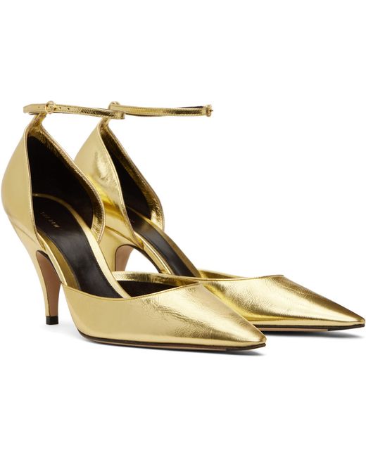 The Row Black Liisa D'Orsay Heels