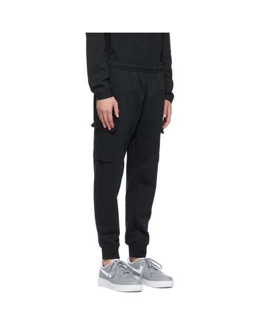 nike club fleece cargo pants