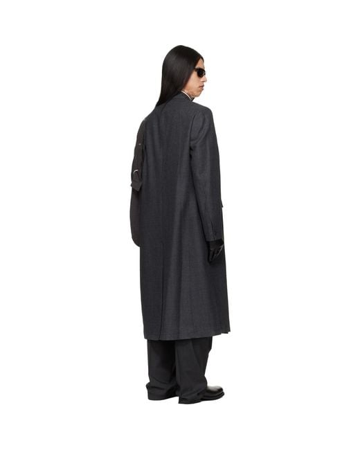 mfpen Black Conference Coat for men