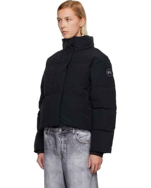 Canada Goose Black Label' Grandview Cropped Down Jacket