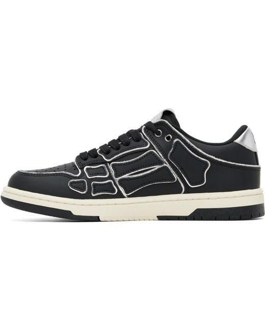 Amiri Black Skel Top Low Sneakers for men