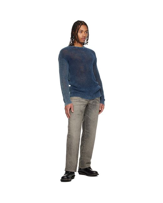 DIESEL Gray Regular D-Im 007Dr Jeans for men