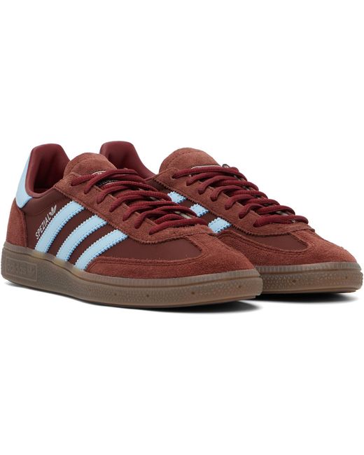 Adidas Originals Brown Handball Spezial Sneakers for men
