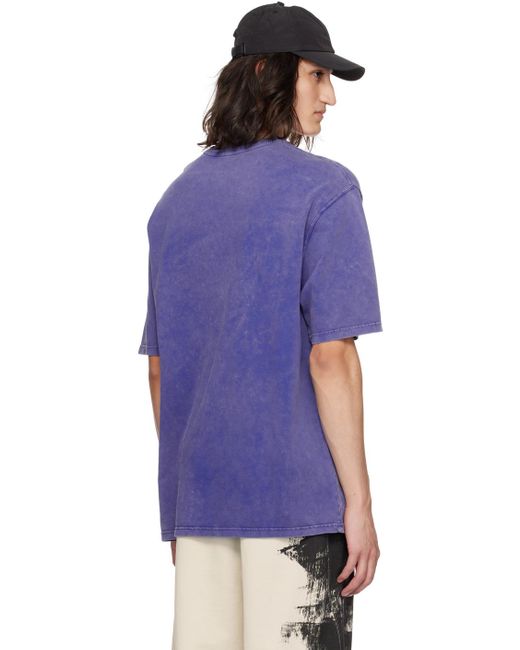 A_COLD_WALL* Purple Overdye T-Shirt for men