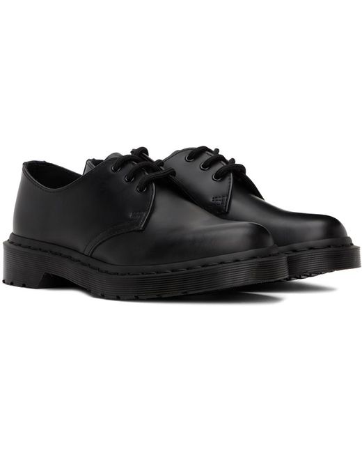 Dr. Martens Black 1461 Mono Slip Resistant Oxford Shoes