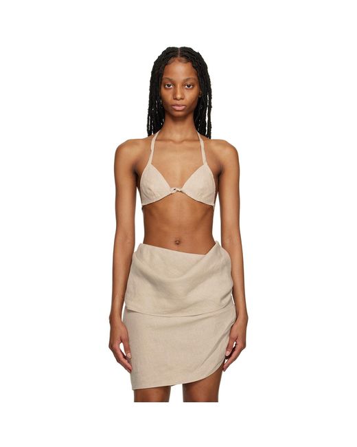 Subtle Le Nguyen Black Seashell Bralette