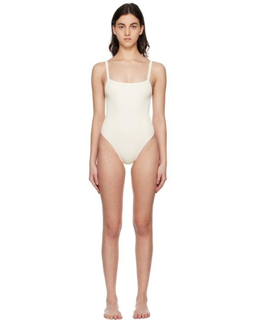 Lido Black Off- Trentanove One-piece Swimsuit