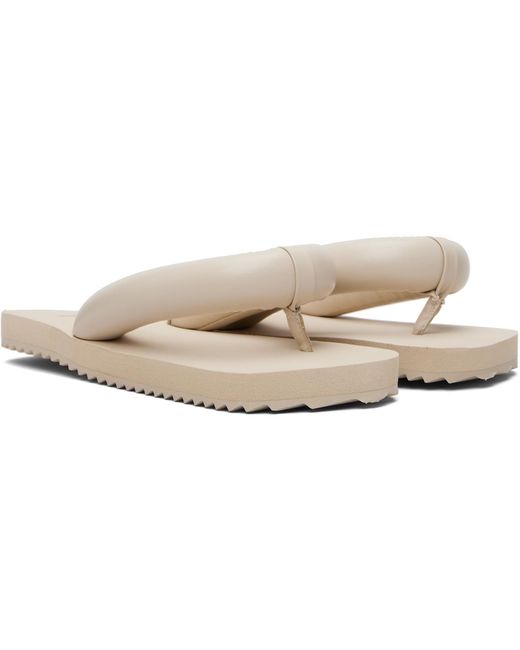 Yume Yume Black Suki Flip-Flops for men