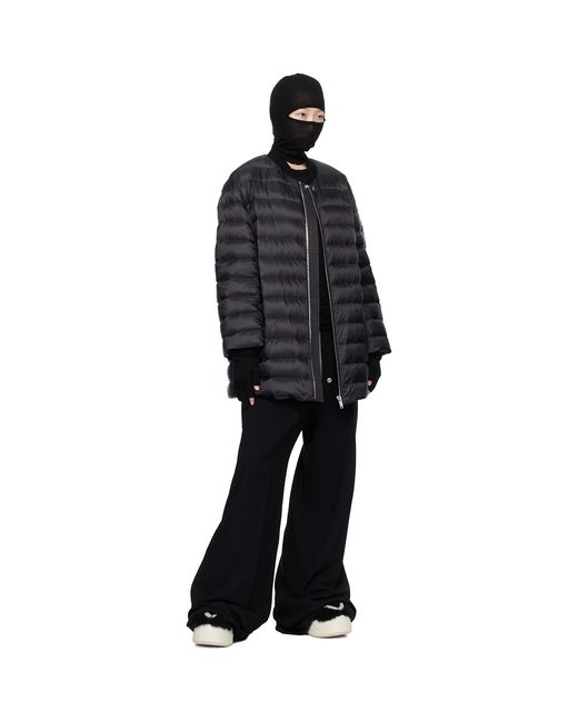 Rick Owens Black Moncler + Flight Down Jacket