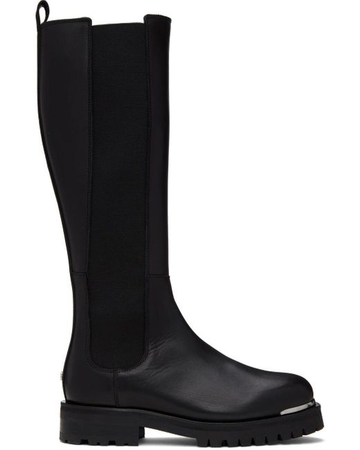 Anine Bing Justine Boots in Black | Lyst