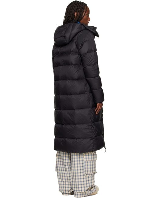 The North Face Black City Long Hooded Down Jacket