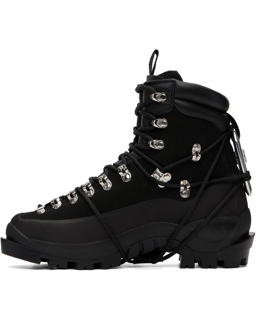 HELIOT EMIL Black Hiking Boots for men