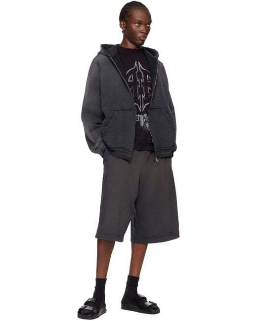 Balenciaga 'Not Been Done' Hoodie in Blue for Men | Lyst