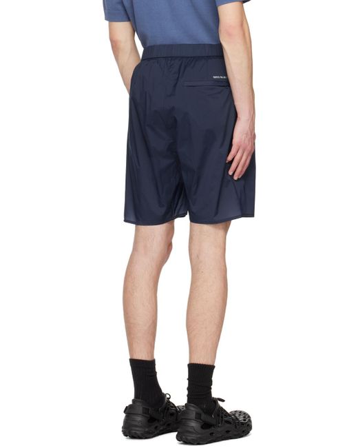 Norse Projects Blue Navy Poul Shorts for men
