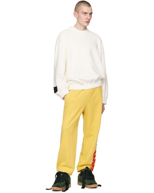 メンズ Lanvin Futureエディション ホワイト スウェットシャツ Multicolor
