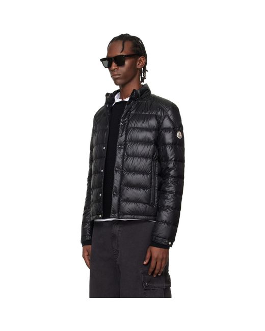Moncler Black Selves Short Down Jacket for men