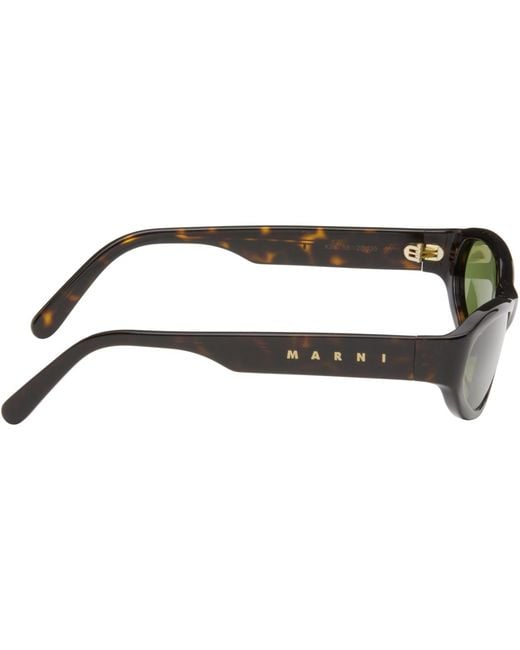 Marni Green Retrosuperfuture Edition Yozamei Sunglasses for men