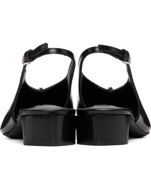 Jil Sander Black Pump Heels