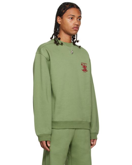 Y. Project Green Embroidered Sweatshirt for men